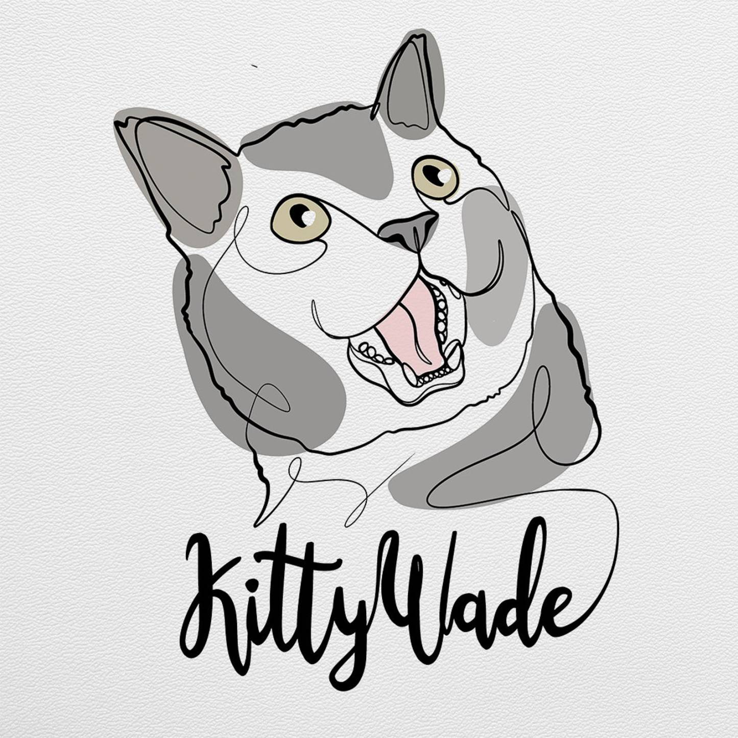 カスタム ペットの写真の抽象的なスタイルのブランケット-welikecustom-MJ