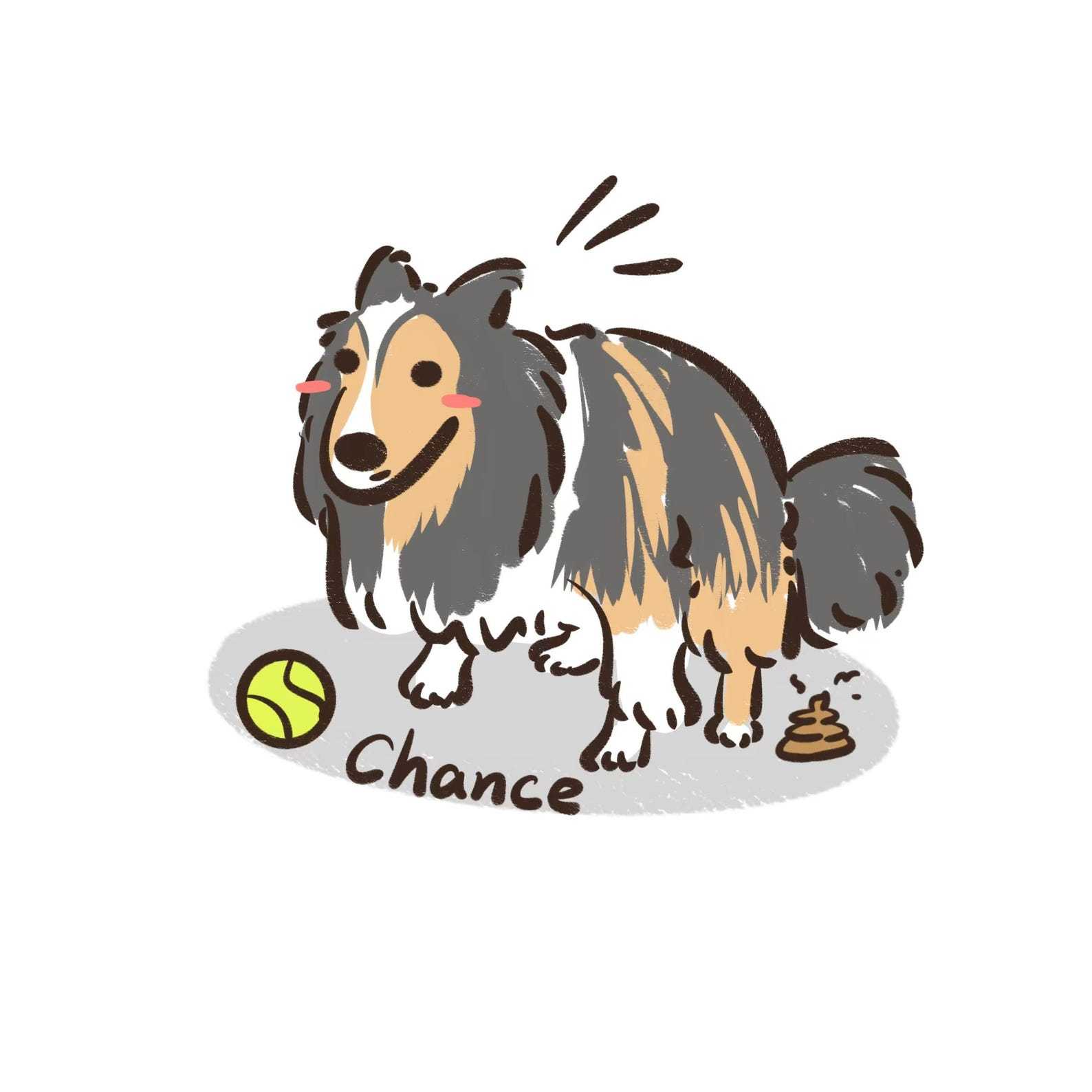 （フレームレス）Q版イラスト風 愛犬・愛猫キャンバスアート｜写真から作る世界にひとつのペット絵画-welikecustom-MJ