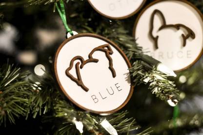 カスタマイズされたペットの耳の輪郭ジュエリー、記念ペット、記念カスタムジュエリー-welikecustom-MJ