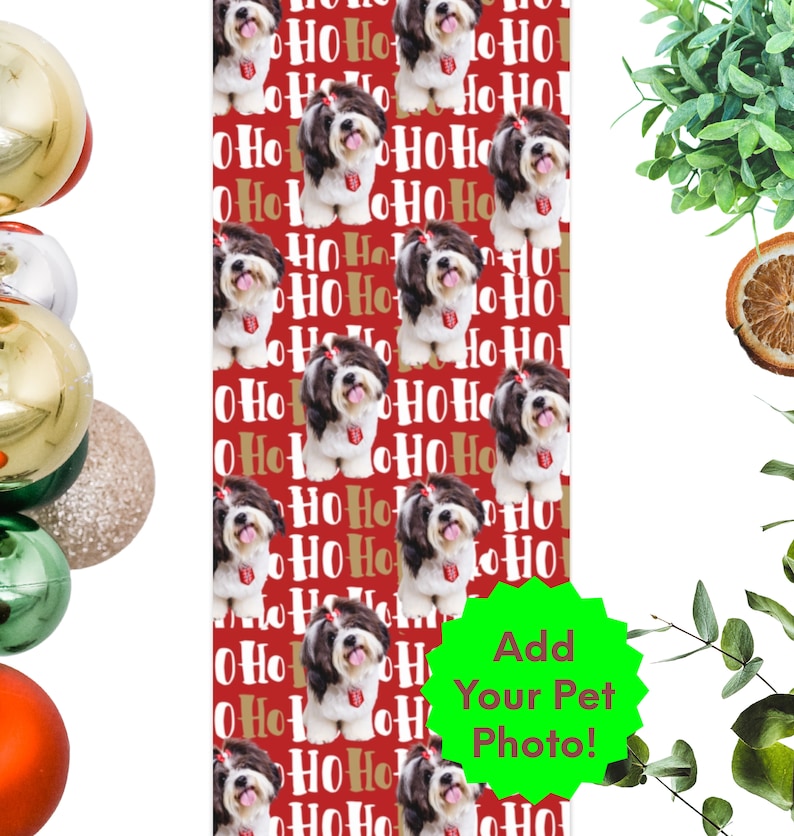 カスタマイズされたペットの写真の包装紙 (6枚)-welikecustom-MJ