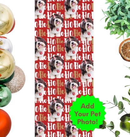 カスタマイズされたペットの写真の包装紙 (6枚)-welikecustom-MJ