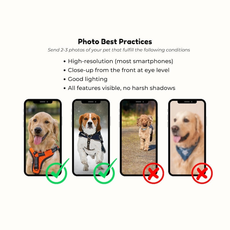 ハローリングの花とカスタムペットの損失のギフトペットの肖像犬の損失のギフトの記憶の写真からデジタルペットの肖像画-welikecustom-MJ