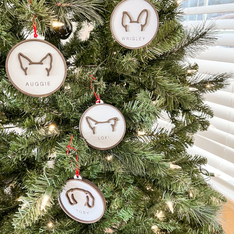 カスタマイズされたペットの耳の輪郭ジュエリー、記念ペット、記念カスタムジュエリー-welikecustom-MJ