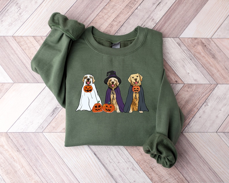 ハロウィンカスタマイズペット仮装パーティースタイルTシャツ、トレーナー、パーカ-welikecustom-MJ