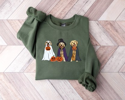 ハロウィンカスタマイズペット仮装パーティースタイルTシャツ、トレーナー、パーカ-welikecustom-MJ