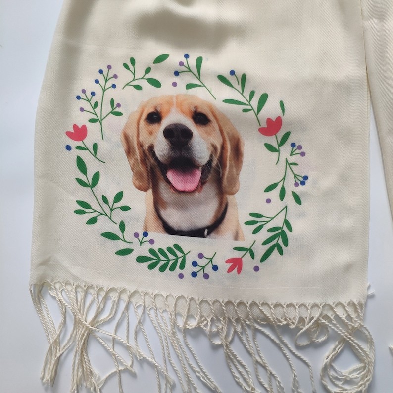 カスタムペット写真ガーランドスタイルスカーフ-welikecustom-MJ