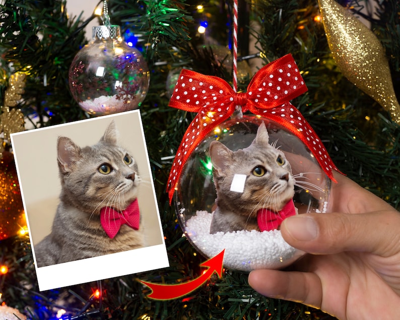 カスタマイズされたペットの写真のクリスマスデコレーションボール-welikecustom-MJ