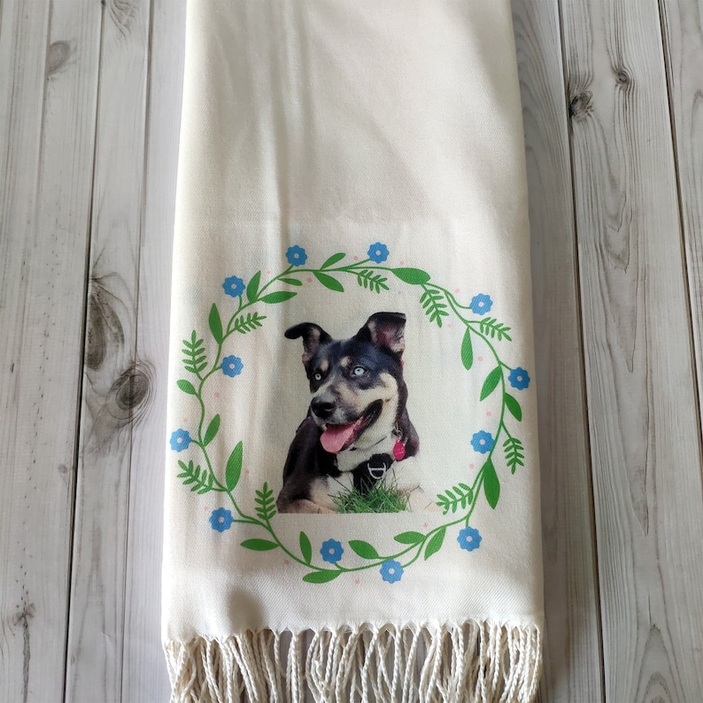 カスタムペット写真ガーランドスタイルスカーフ-welikecustom-MJ