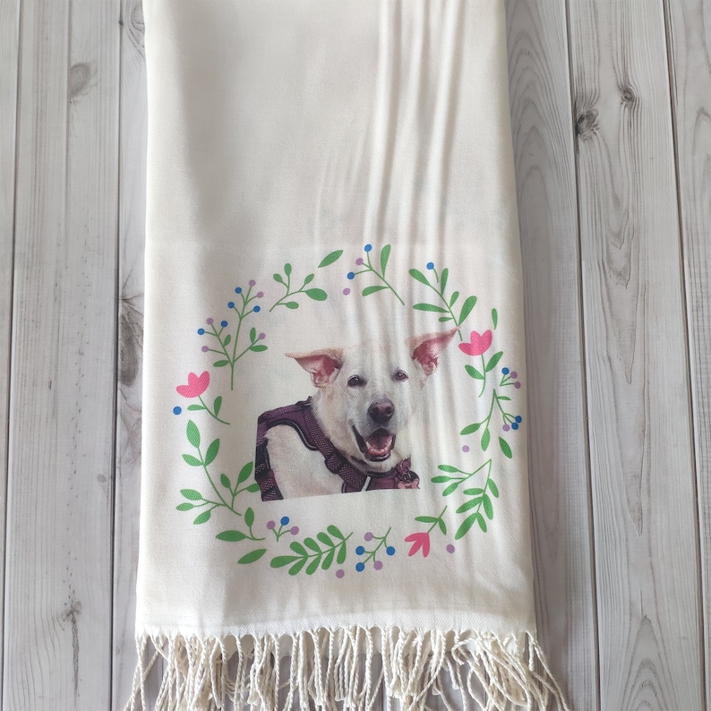 カスタムペット写真ガーランドスタイルスカーフ-welikecustom-MJ