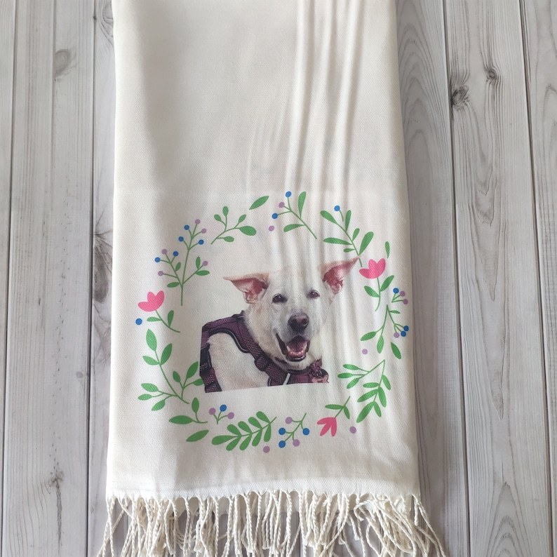 カスタムペット写真ガーランドスタイルスカーフ-welikecustom-MJ