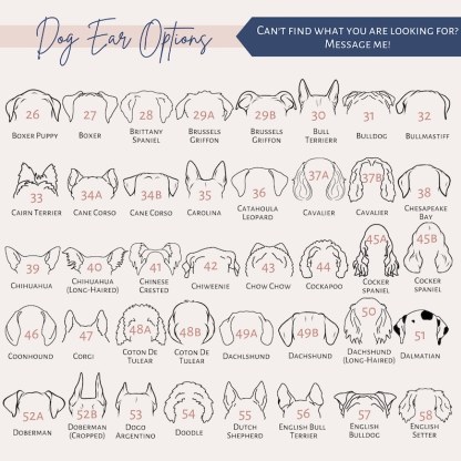 カスタムペットの耳パターンのグラデーションガラス-welikecustom-MJ