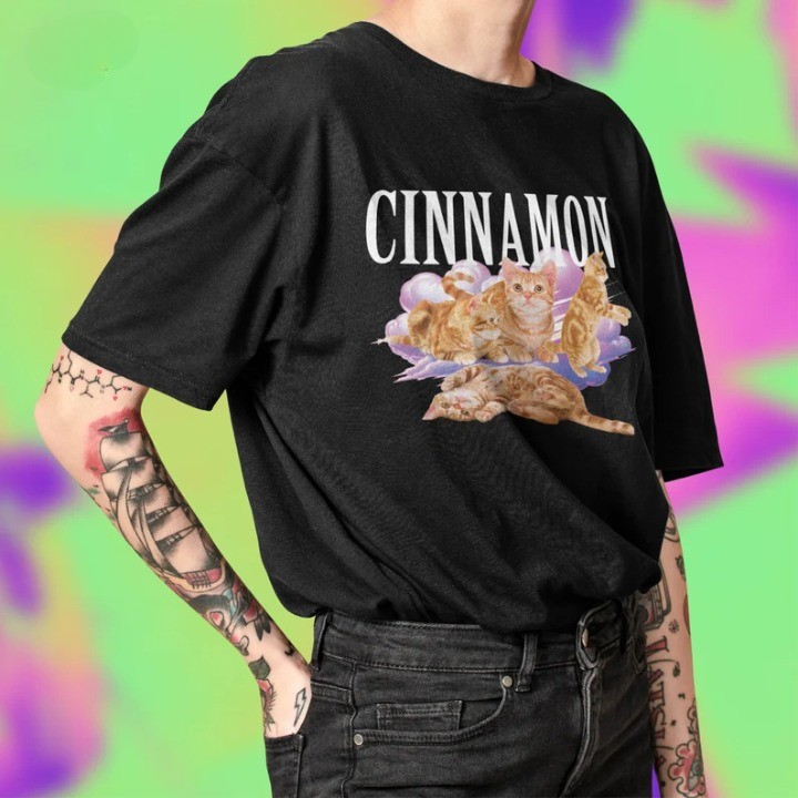 カスタムヴィンテージペットフォト T シャツ、パーソナライズシャツ-welikecustom-MJ