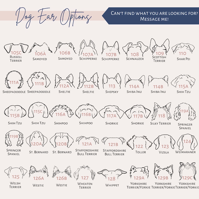 カスタムペットの耳パターンのグラデーションガラス-welikecustom-MJ