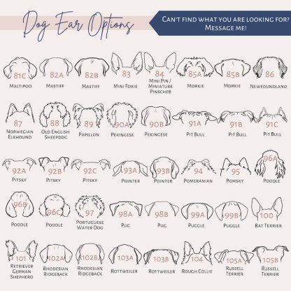 カスタムペットの耳パターンのグラデーションガラス-welikecustom-MJ