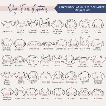 カスタムペットの耳パターンのグラデーションガラス-welikecustom-MJ