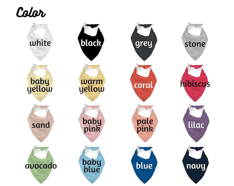 カスタマイズされたペットの写真ペットスカーフ-welikecustom-MJ