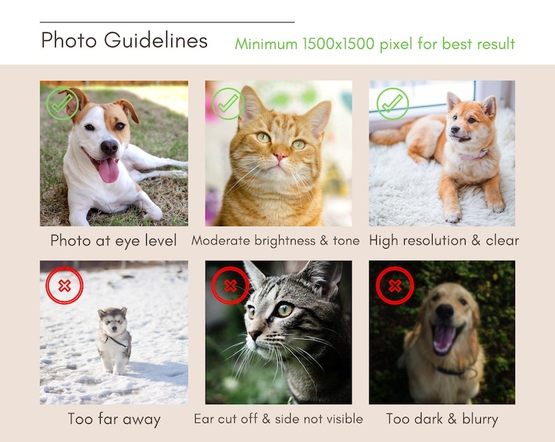 カスタマイズされたペットの写真ペットスカーフ-welikecustom-MJ