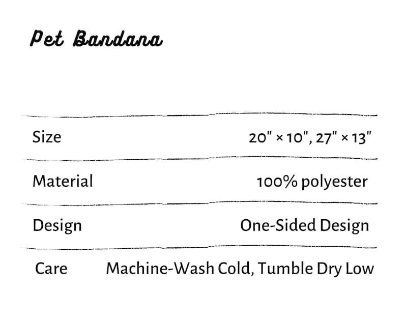 カスタマイズされたペットの写真ペットスカーフ-welikecustom-MJ