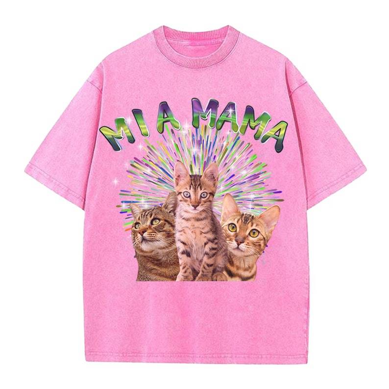 カスタムペット写真シャツ、パーソナライズ T シャツ、ヴィンテージグラフィック 90 年代 T シャツ-welikecustom-MJ