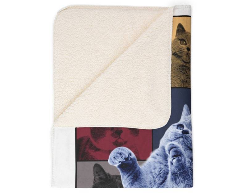 パーソナライズされたペットポートレートブランケット、カスタムペット写真、ペットメモリアルギフト-welikecustom-MJ