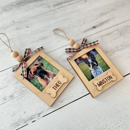カスタマイズされたパーソナライズされたペットの木製の小さなフォトフレームペンダント-welikecustom-MJ