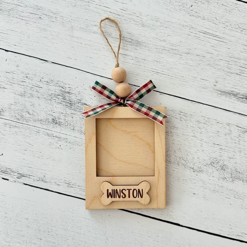 カスタマイズされたパーソナライズされたペットの木製の小さなフォトフレームペンダント-welikecustom-MJ