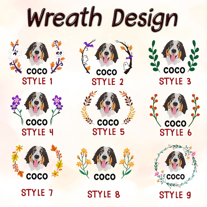 ハロウィンの雰囲気カスタムペット刺繡Tシャツ、トレーナー、パーカ-welikecustom-MJ