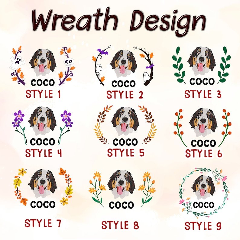 ハロウィンの雰囲気カスタムペット刺繡Tシャツ、トレーナー、パーカ-welikecustom-MJ