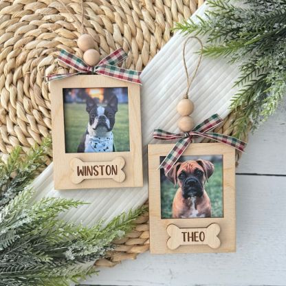 カスタマイズされたパーソナライズされたペットの木製の小さなフォトフレームペンダント-welikecustom-MJ
