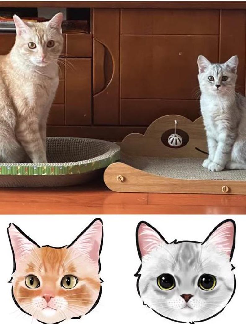 手描きのペットの肖像のカスタムコーヒーカップ、写真の手描きのペットの肖像のカップ、箇性的なペットの絵画カップ-welikecustom-MJ