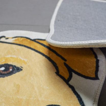 カスタムペットポートレートラグ、犬用カスタムラグ、ペットラグ、ペットへのギフト-welikecustom-MJ