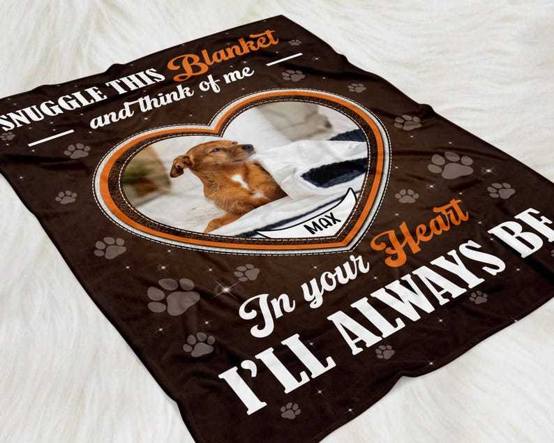 パーソナライズされた犬の写真入りブランケット、写真入りペットブランケット、ペットの追悼ギフト、ペットロスギフト、-welikecustom-MJ