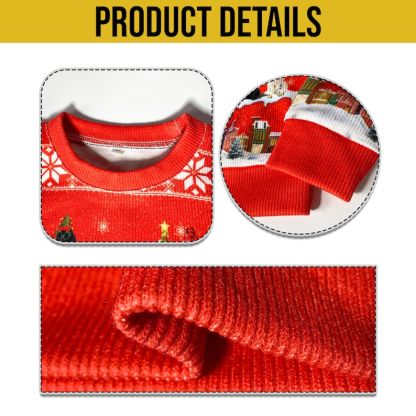 カスタマイズされたペットの写真クリスマスコレクションニットセーター-WLC11061-welikecustom-MJ