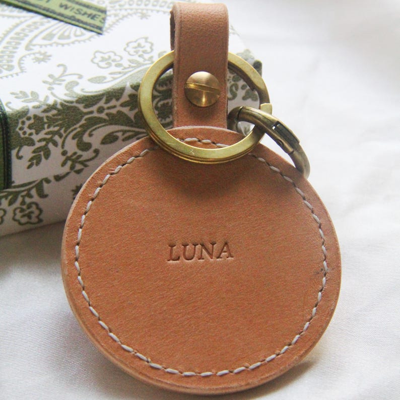 カスタマイズされたペットの肖像画キーホルダー、ペットの荷物タグ、ペットの肖像画レザーキーホルダー-welikecustom-MJ