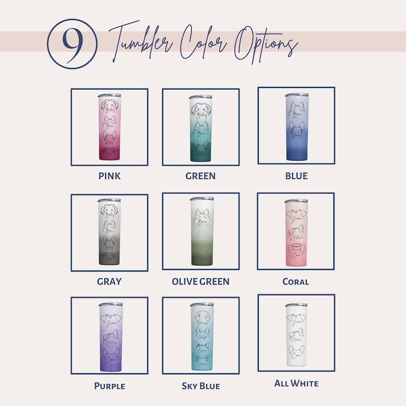 カスタムペットの耳パターンのグラデーションガラス-welikecustom-MJ