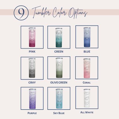 カスタムペットの耳パターンのグラデーションガラス-welikecustom-MJ