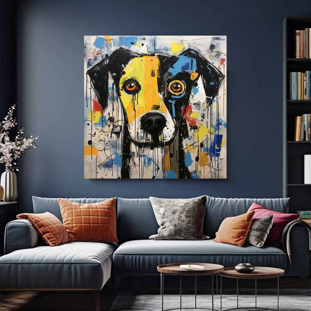 抽象的な楽しいアートスタイルの壁のアートポスター-welikecustom-MJ