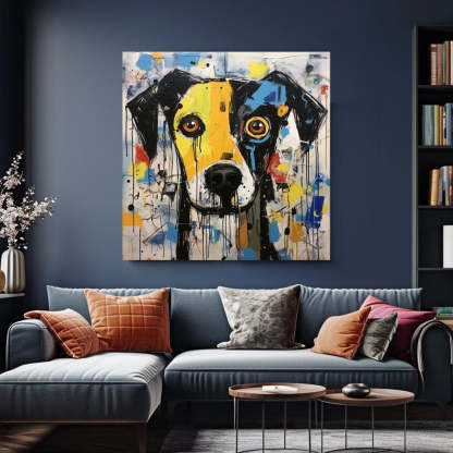 抽象的な楽しいアートスタイルの壁のアートポスター-welikecustom-MJ