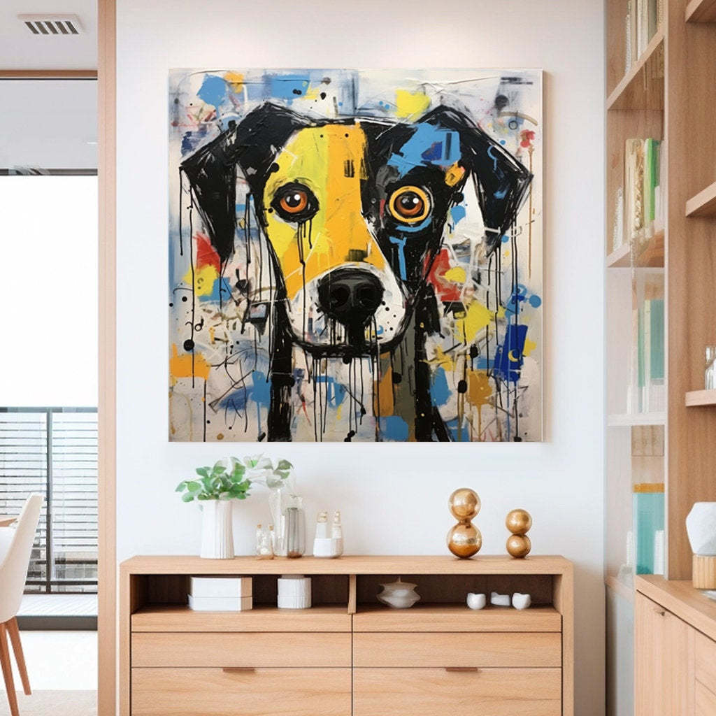 抽象的な楽しいアートスタイルの壁のアートポスター-welikecustom-MJ