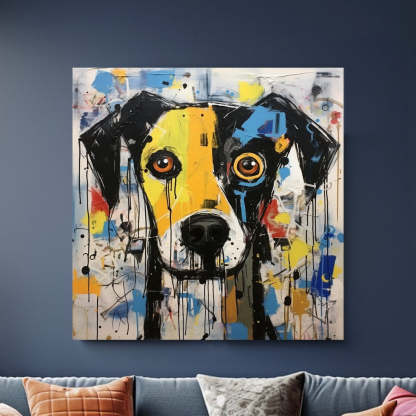 抽象的な楽しいアートスタイルの壁のアートポスター-welikecustom-MJ