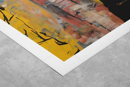 黒と茶色のペットグラフィティポップアートはキャンバスをロールバックしました-welikecustom-MJ