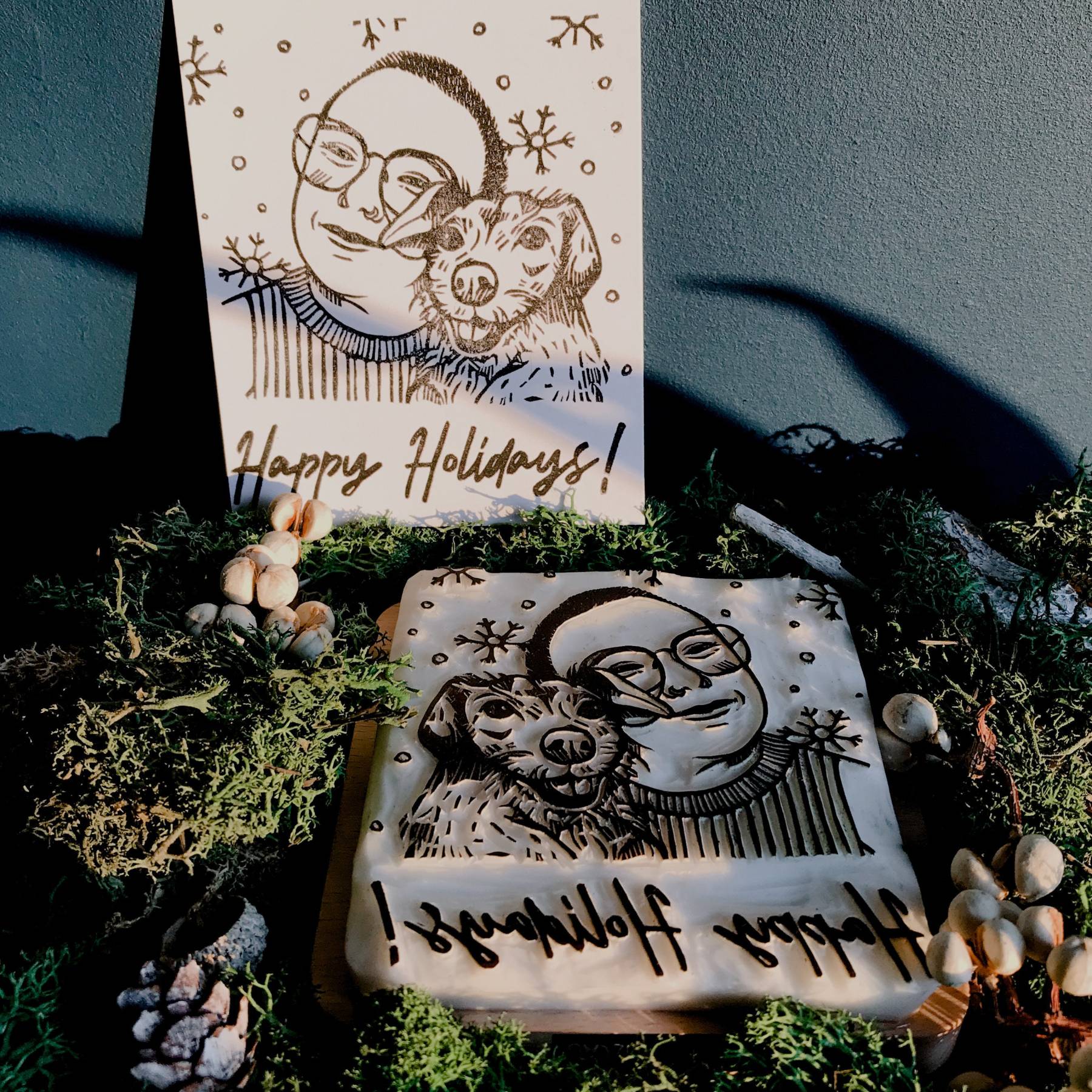 カスタマイズされたペットのアバタースタンプ-welikecustom-MJ