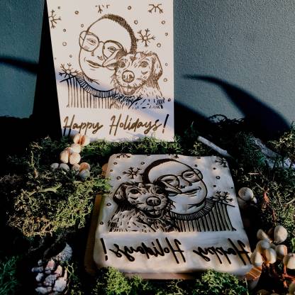 カスタマイズされたペットのアバタースタンプ-welikecustom-MJ