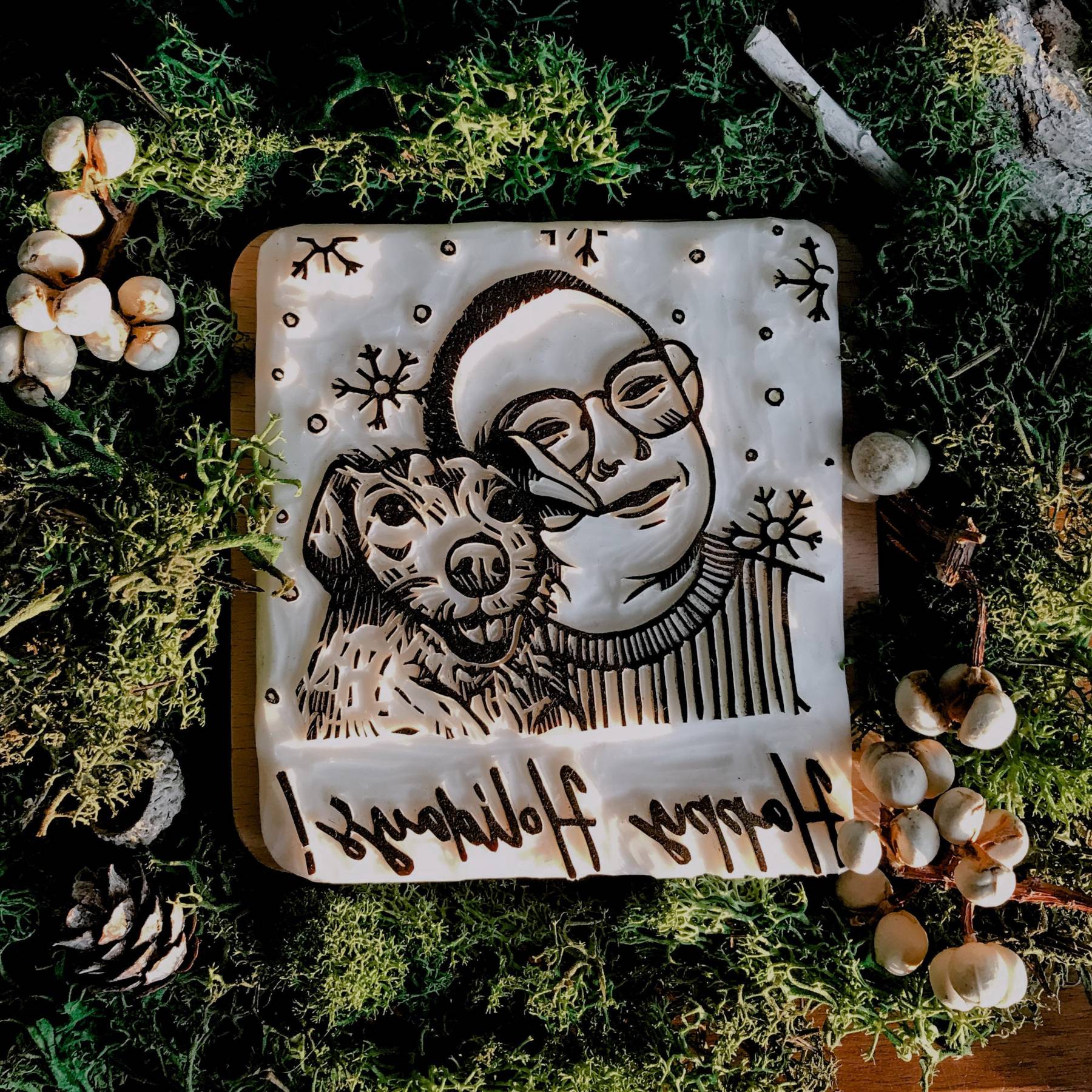 カスタマイズされたペットのアバタースタンプ-welikecustom-MJ