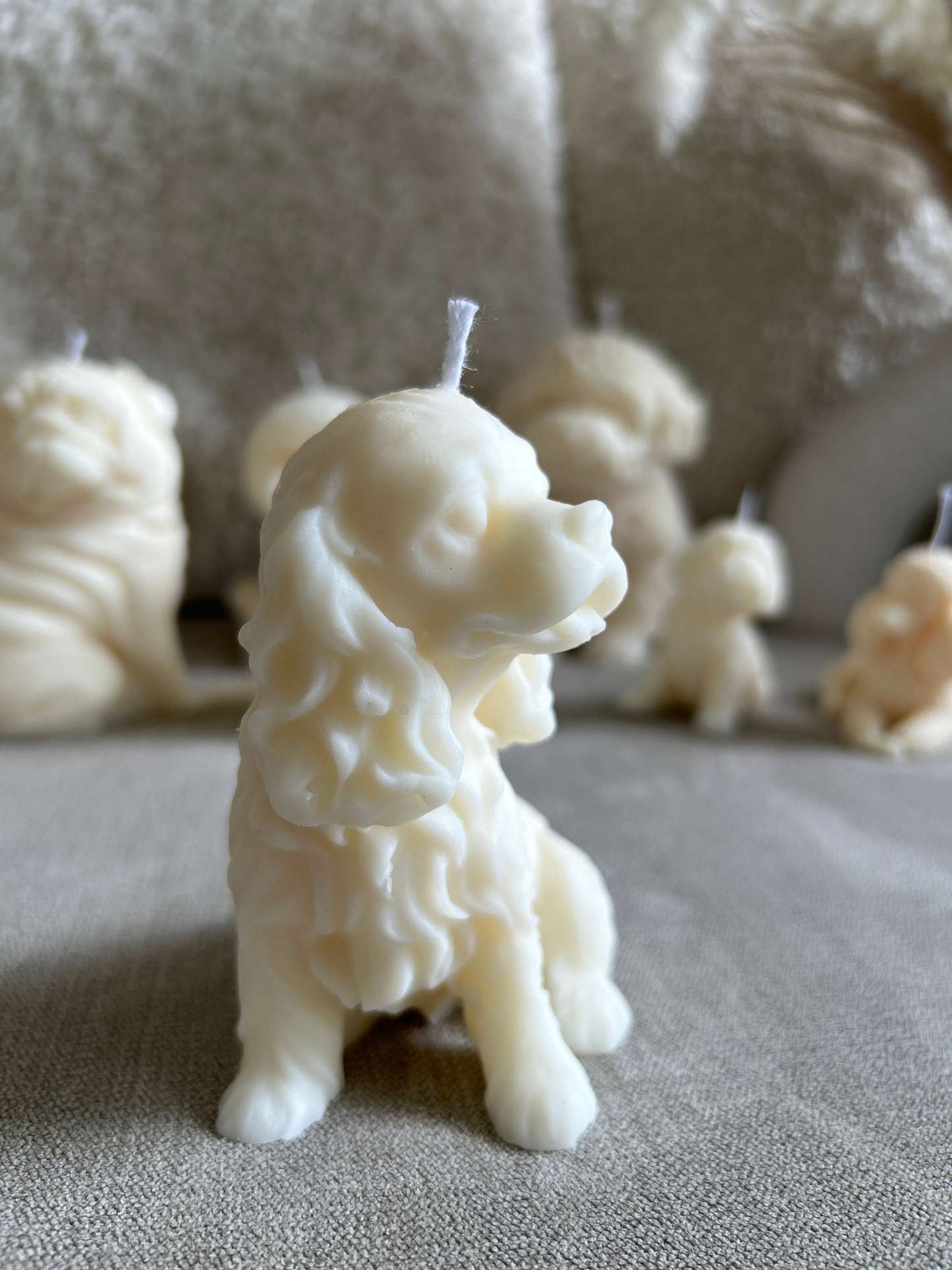 カスタムペットの形をしたパーソナライズされたクリスマスの香りのキャンドル-welikecustom-MJ