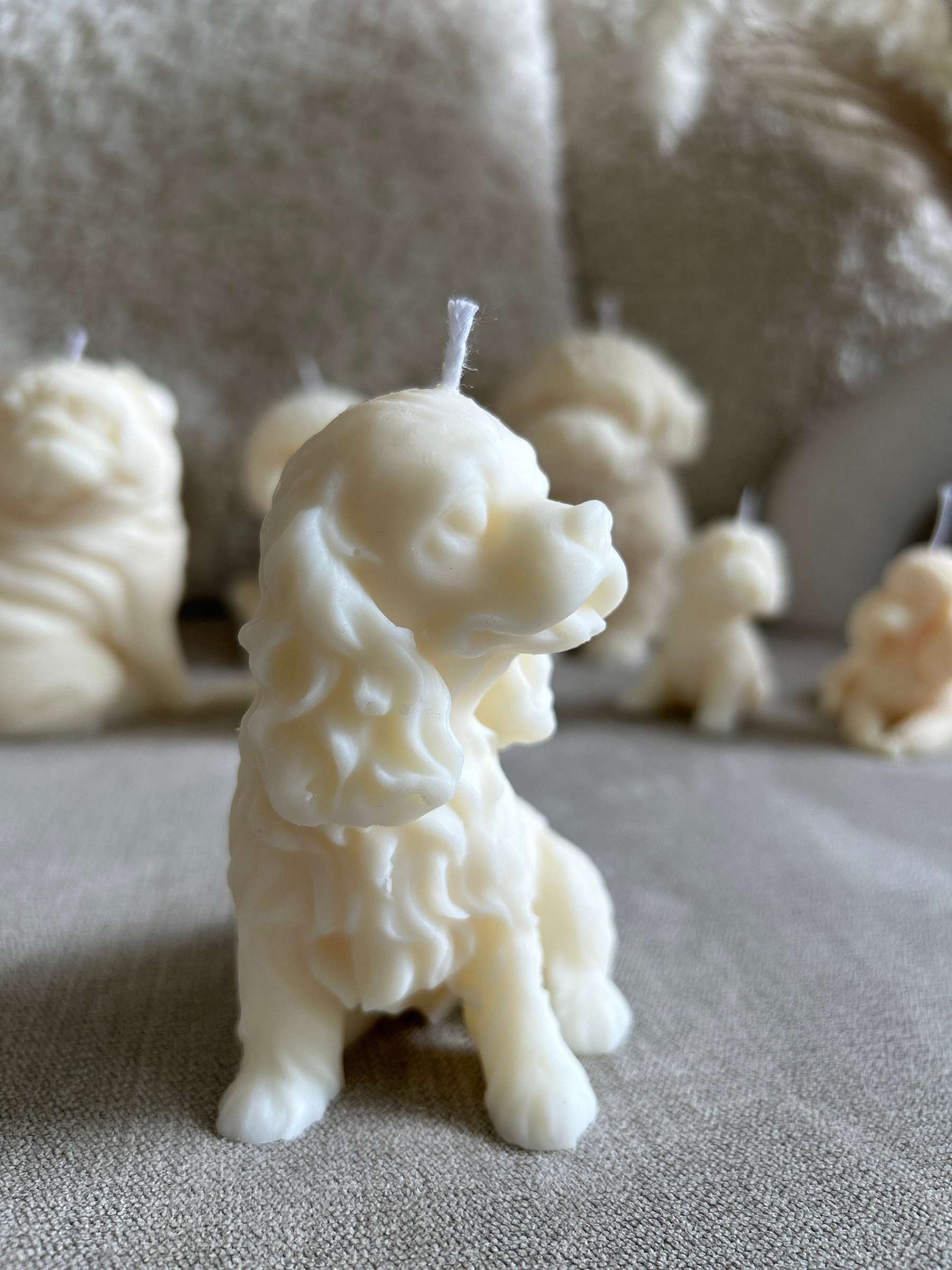 カスタムペットの形をしたパーソナライズされたクリスマスの香りのキャンドル-welikecustom-MJ