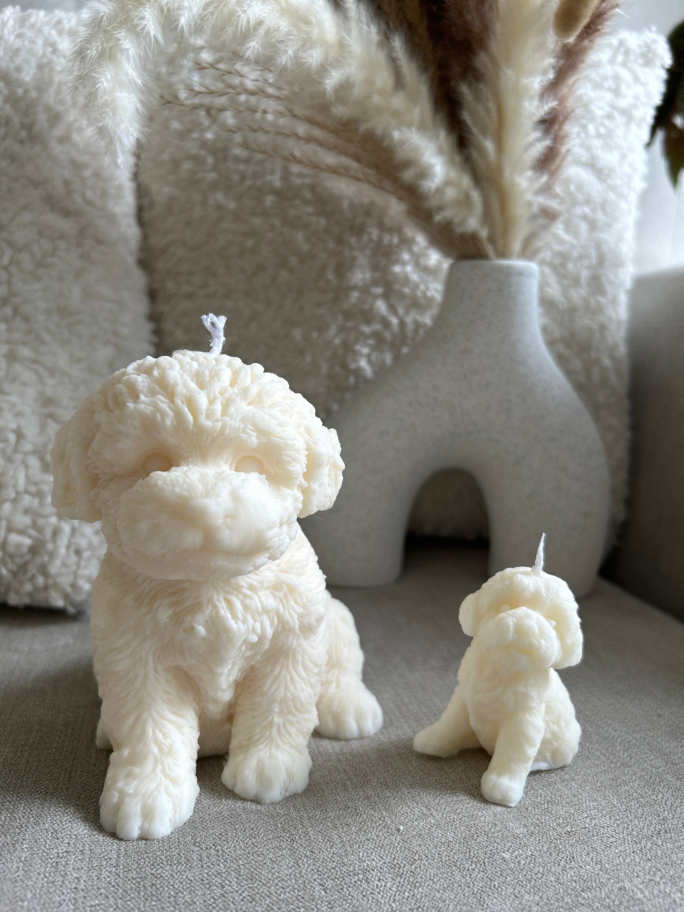 カスタムペットの形をしたパーソナライズされたクリスマスの香りのキャンドル-welikecustom-MJ