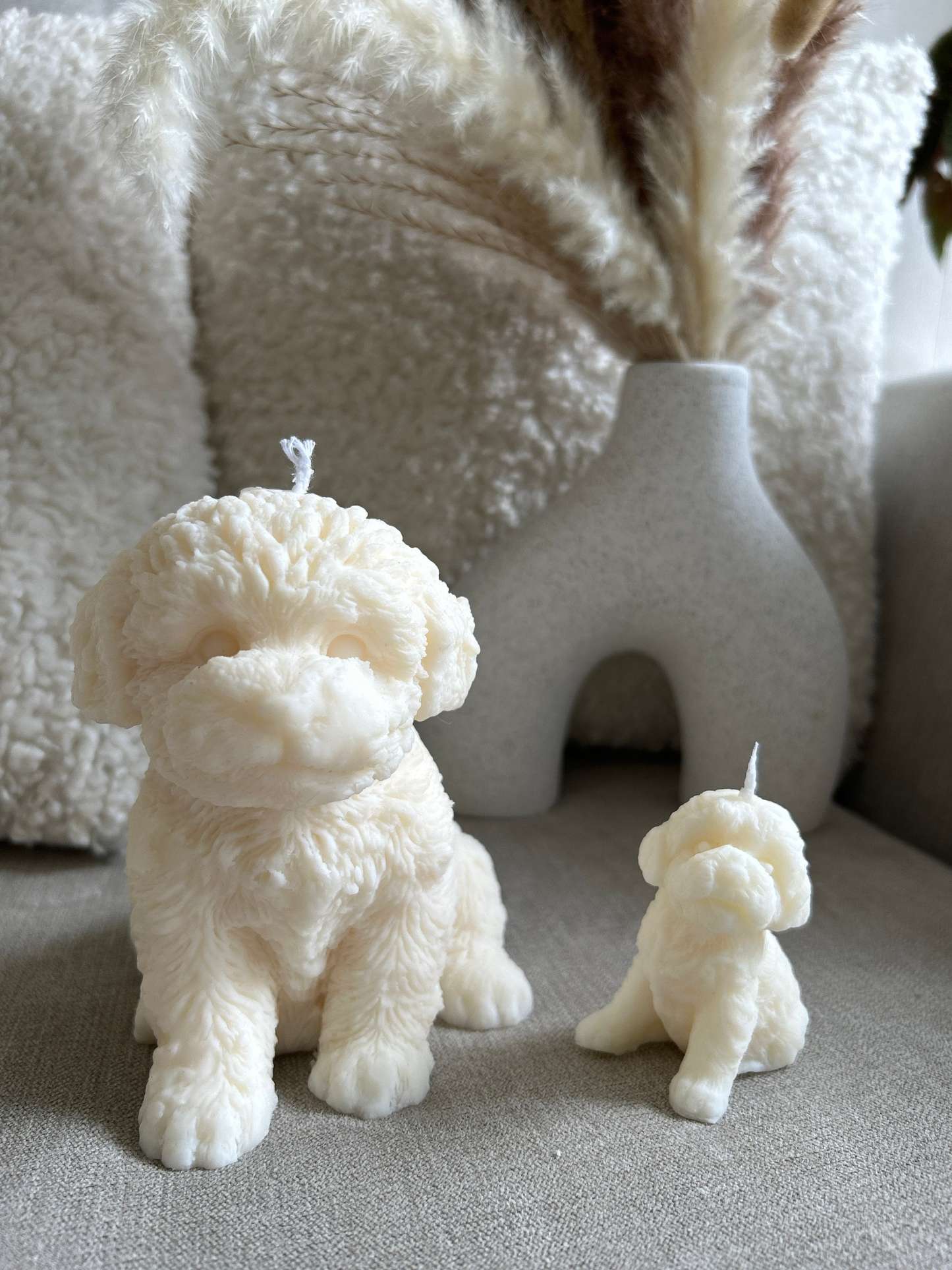 カスタムペットの形をしたパーソナライズされたクリスマスの香りのキャンドル-welikecustom-MJ