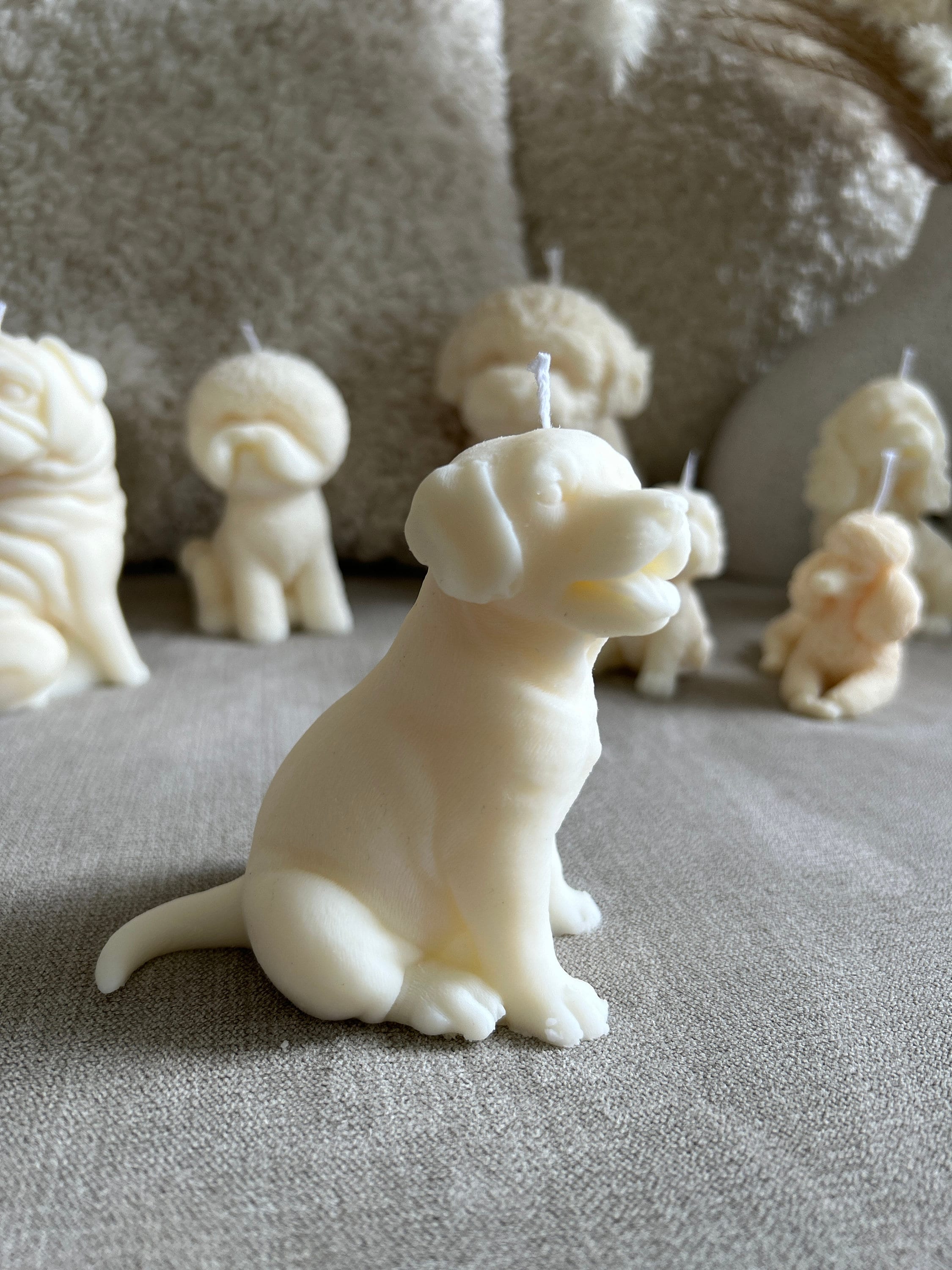 カスタムペットの形をしたパーソナライズされたクリスマスの香りのキャンドル-welikecustom-MJ