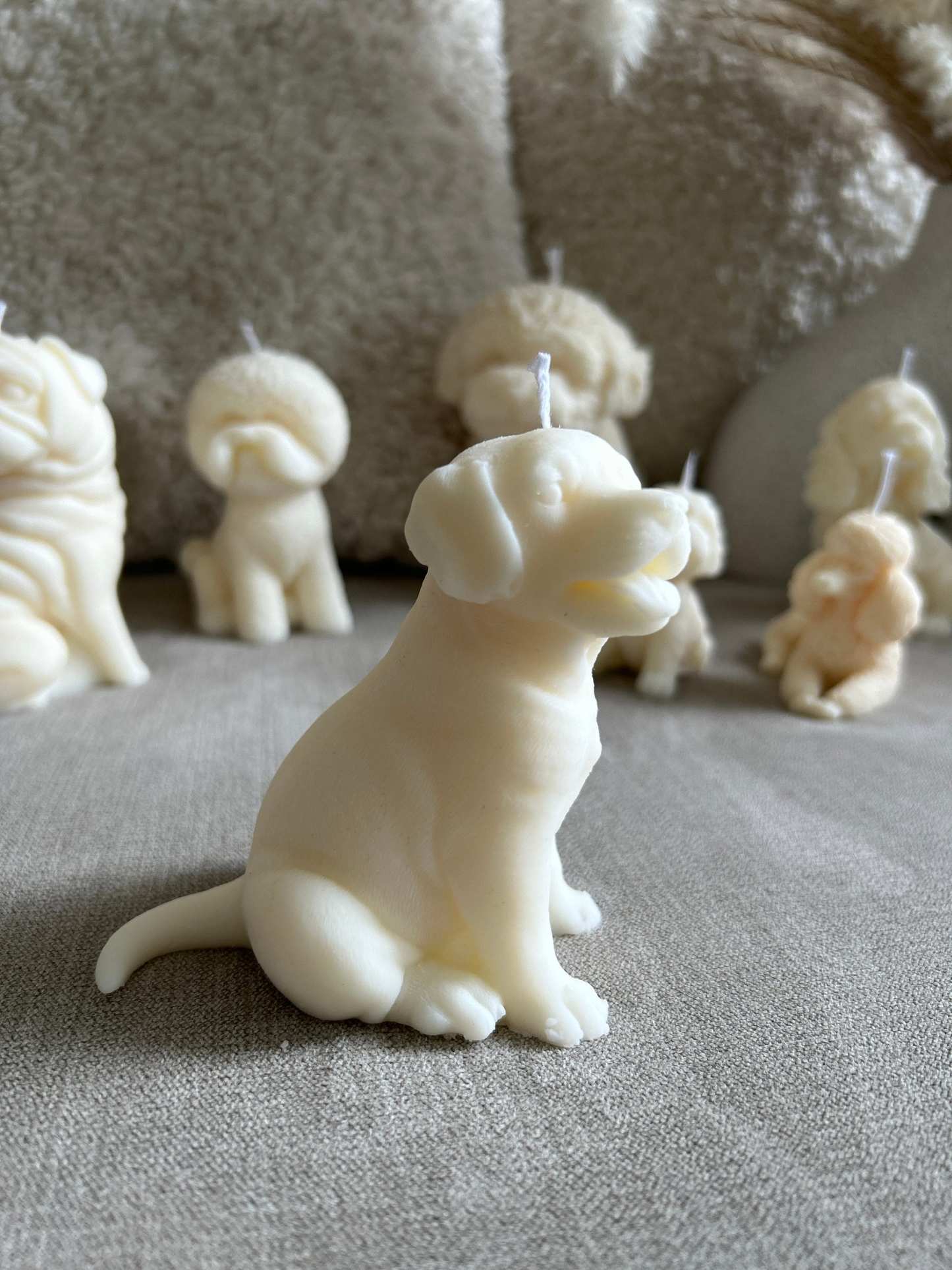 カスタムペットの形をしたパーソナライズされたクリスマスの香りのキャンドル-welikecustom-MJ